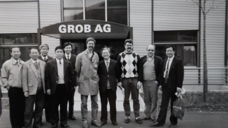 Delegation aus China bei der GROB AG