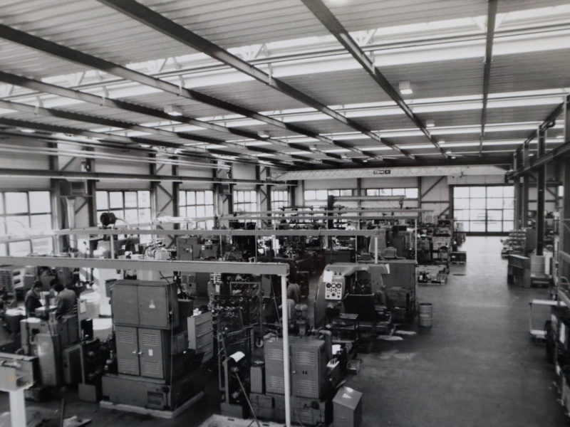 Maschinenpark GROB AG um 1989